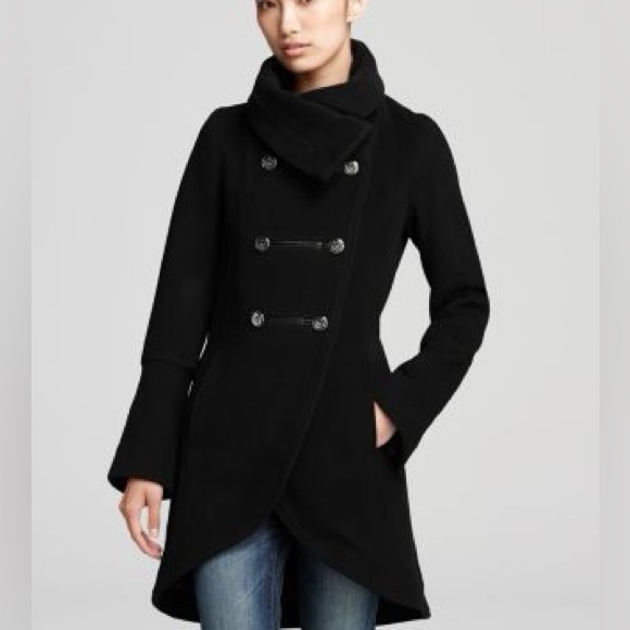 Mackage Diana Tulip Peacoat, Black XS - Picture 2 of 11